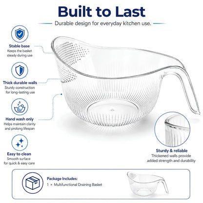 EasyRinse™ Drain Bowl