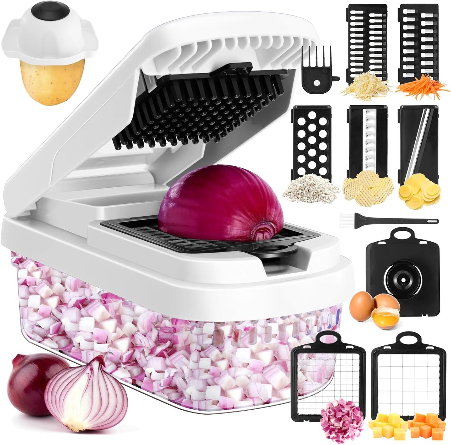 SliceMaster™ 15-in-1 Vegetable Chopper